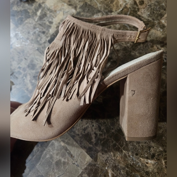 Vince Camuto Fringe Heels - Picture 8 of 8